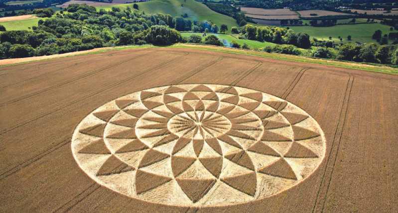 Crop Circle credit Lucy Pringle